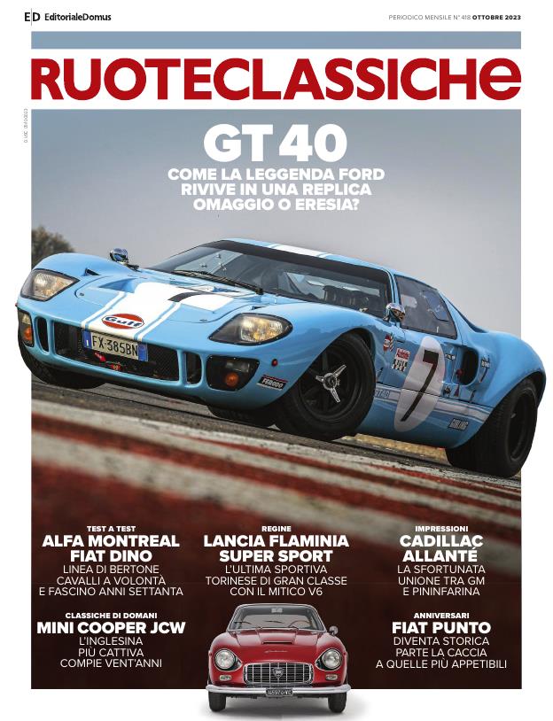 Журнал Ruoteclassiche октябрь 2023